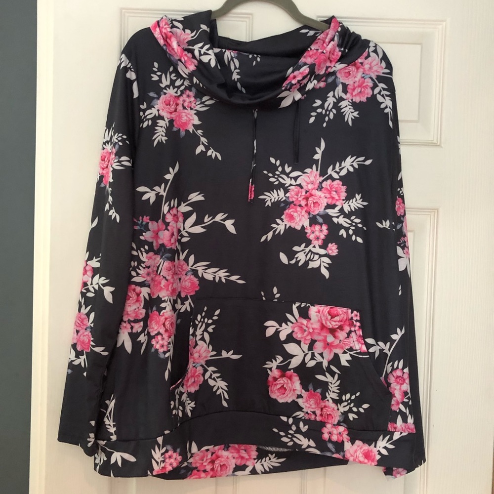 Cowel neck sweatshirt